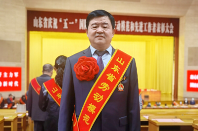山東省五一勞動獎章獲得者侯成安宣講“勞模精神”